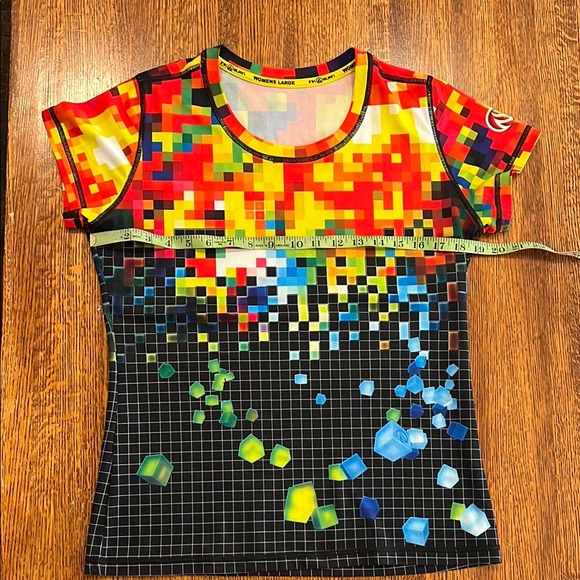 InknBurn Crew Neck Short Sleeve After Run Scoop Neck TShirt - Picture 6 of 6